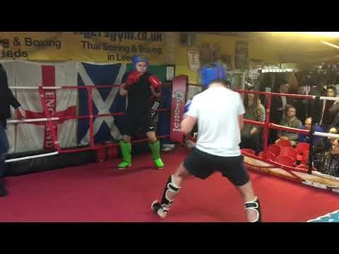 Thai Boxing Sparring Training