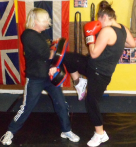 thai boxing pad training Leeds