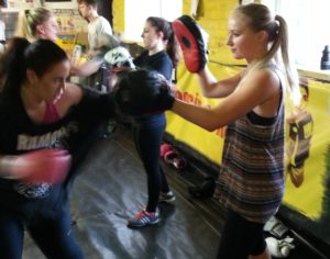 boxing Leeds University mixed training classes also sparring